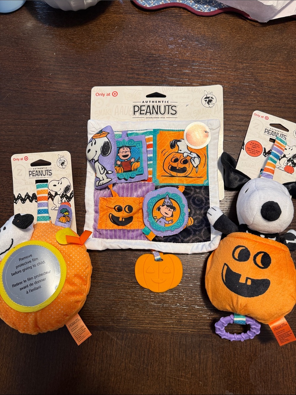 Peanuts Halloween Plush Toy Set